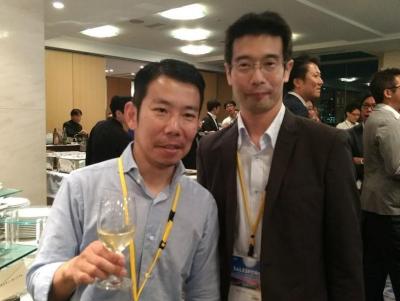 執行役員の鈴木と谷津田