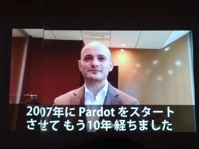 Pardot創業者のアダム・プリッツァー氏からのビデオメッセージ