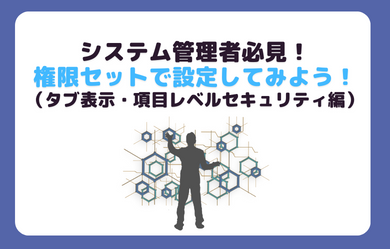 システム管理者必見！権限セットで設定してみよう！（タブ表示・項目レベルセキュリティ編）